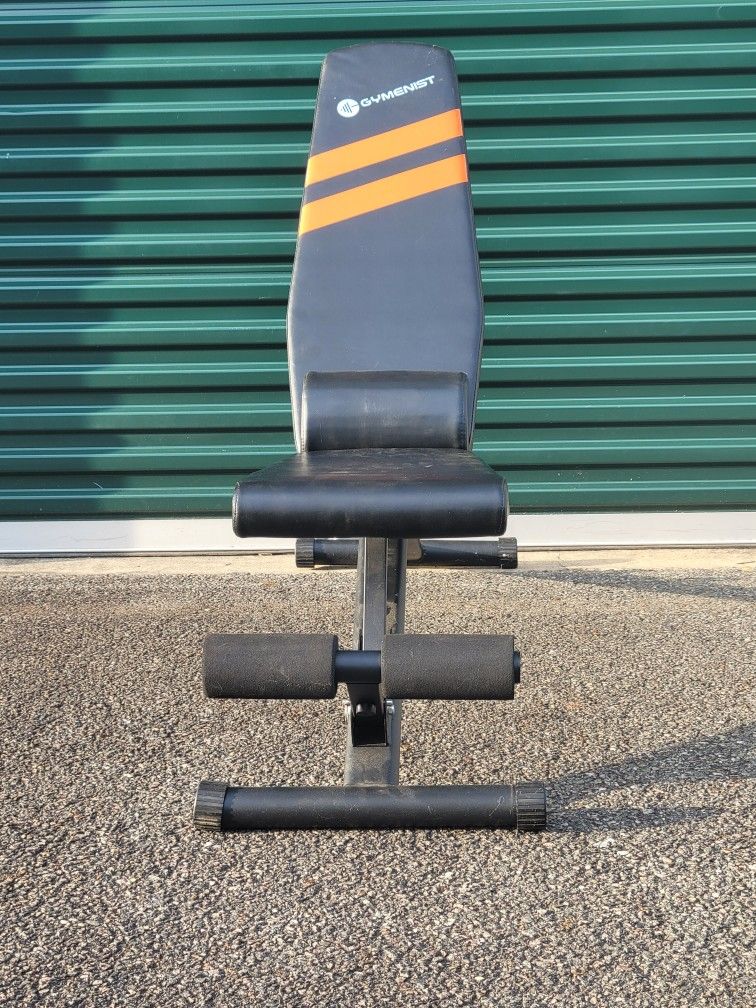 Foldable Adjustable Bench Cash Only