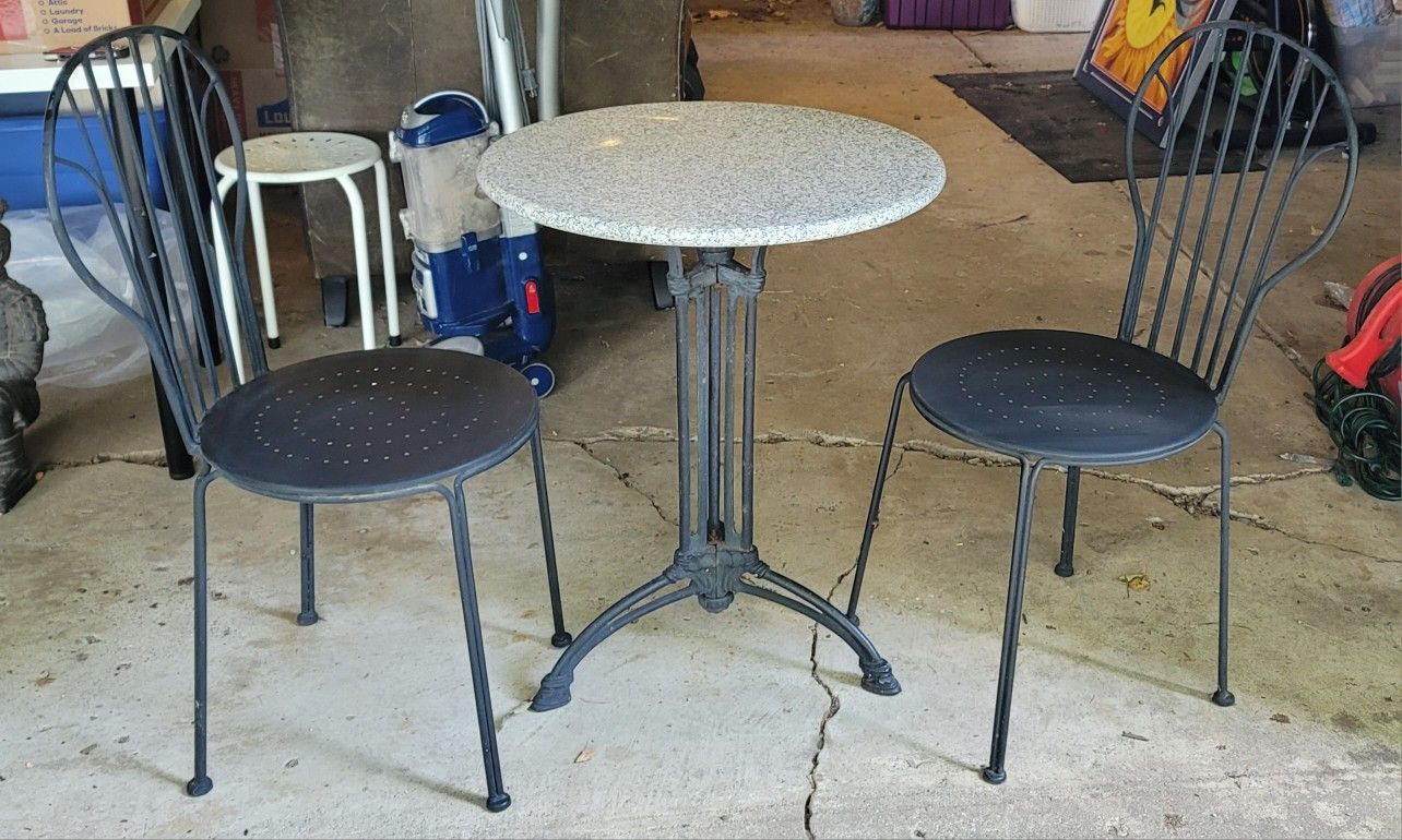 Bistro Table and Chairs