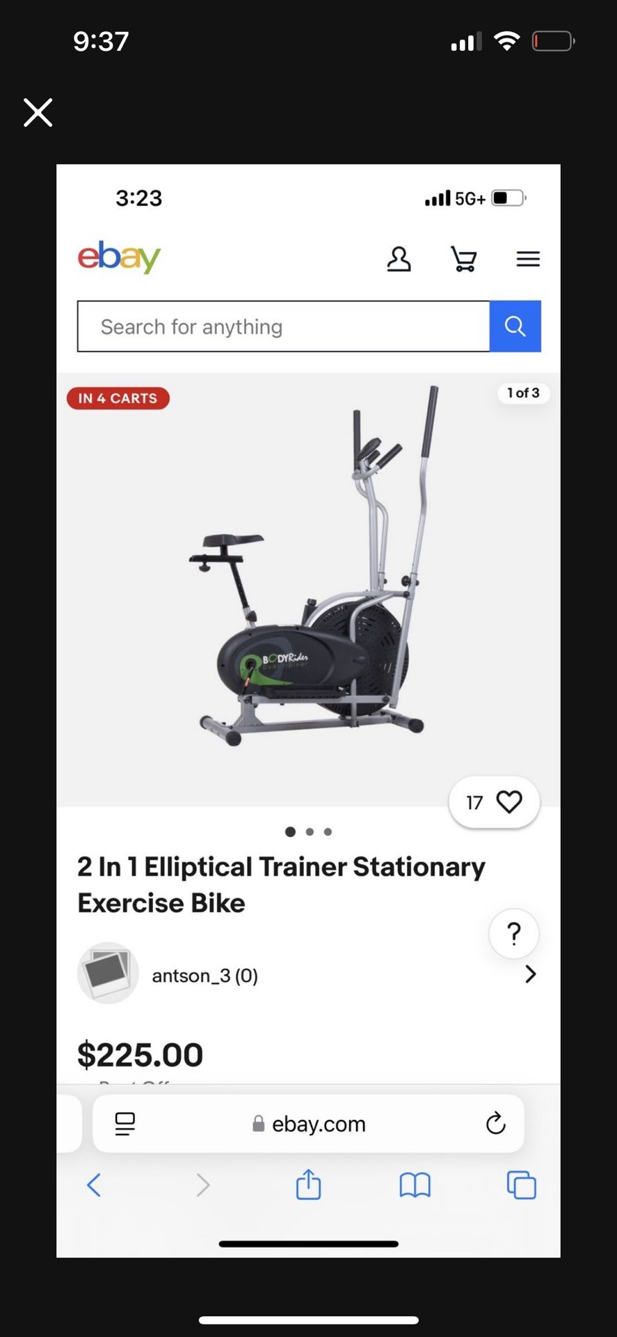 Elliptical Bike