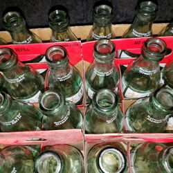 Vintage 1996 Olympic Coca Cola Bottles&Case