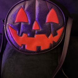 Love, Pain, And Stitches Pumpkin Face Handbag