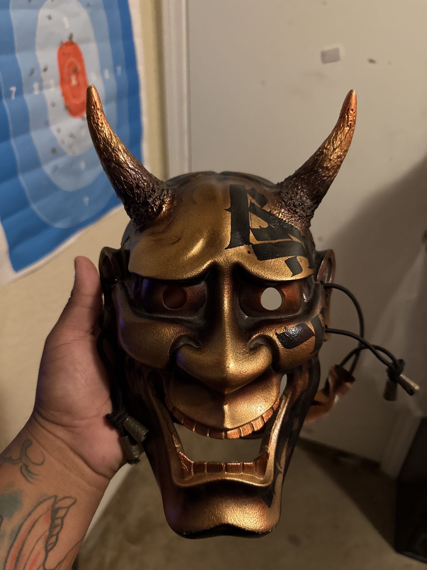 Hannya Mask - Calligraphy Bronze (Imported from Russia ๐ท๐บ)