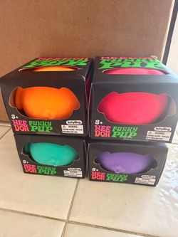 NEEDOH FUNKY PUP SET OF 4