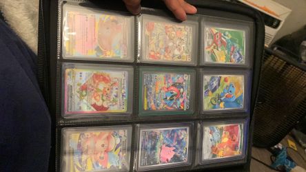 Pokémon cards and slabs