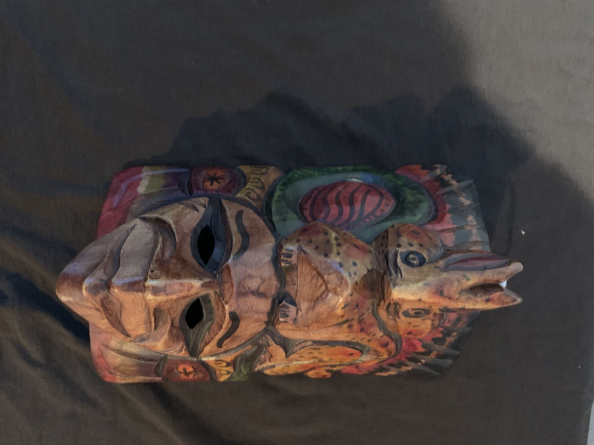 Mayan Wooden Masks