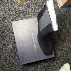French Connection Black Chelsea Boot
