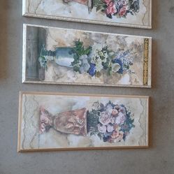 Set Of 3 Wall Decor 