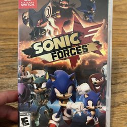 Nintendo Switch Sonic Forces In Perfect Shiny Condition 