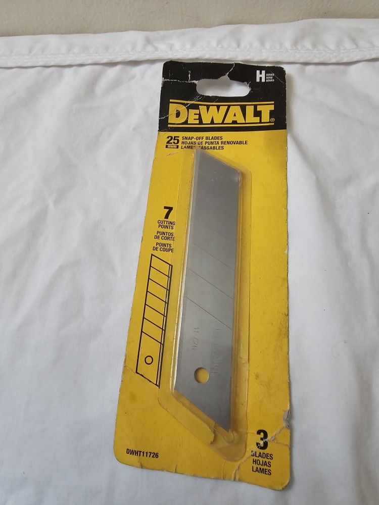 Dewalt Snap Off Blades H SERIES