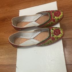 Multicolored Indian Shoes 