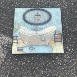 Bathroom  Painting Art
