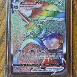 Melmetal Vmax Rainbow Rare