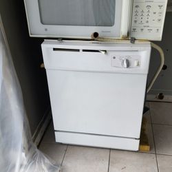 Microwave Oven, Dishwasher And Electric Range