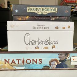 Board Game Lot - Nations, Charterstone