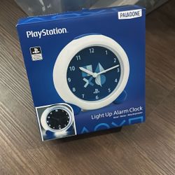Playstation Light Up Alarm Clock