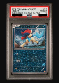 Everyones amazing battle Keldeo 015/047 PSA 10