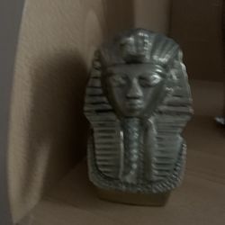 Small iron statue