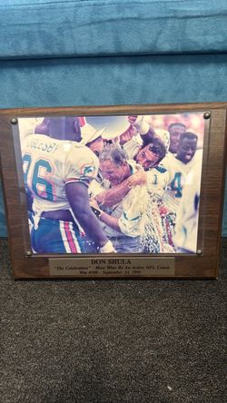 Don Shula plaque