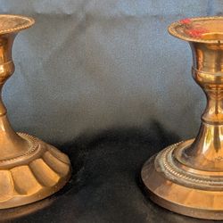 Copper Candle Holders 