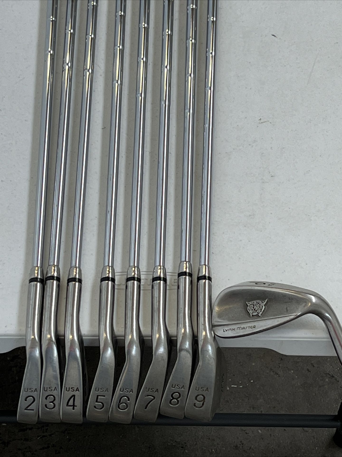 LYNX MASTER USA Iron 9pcs Golf Set (2-P) Steel Shaft Stiff Flex - Right Handed