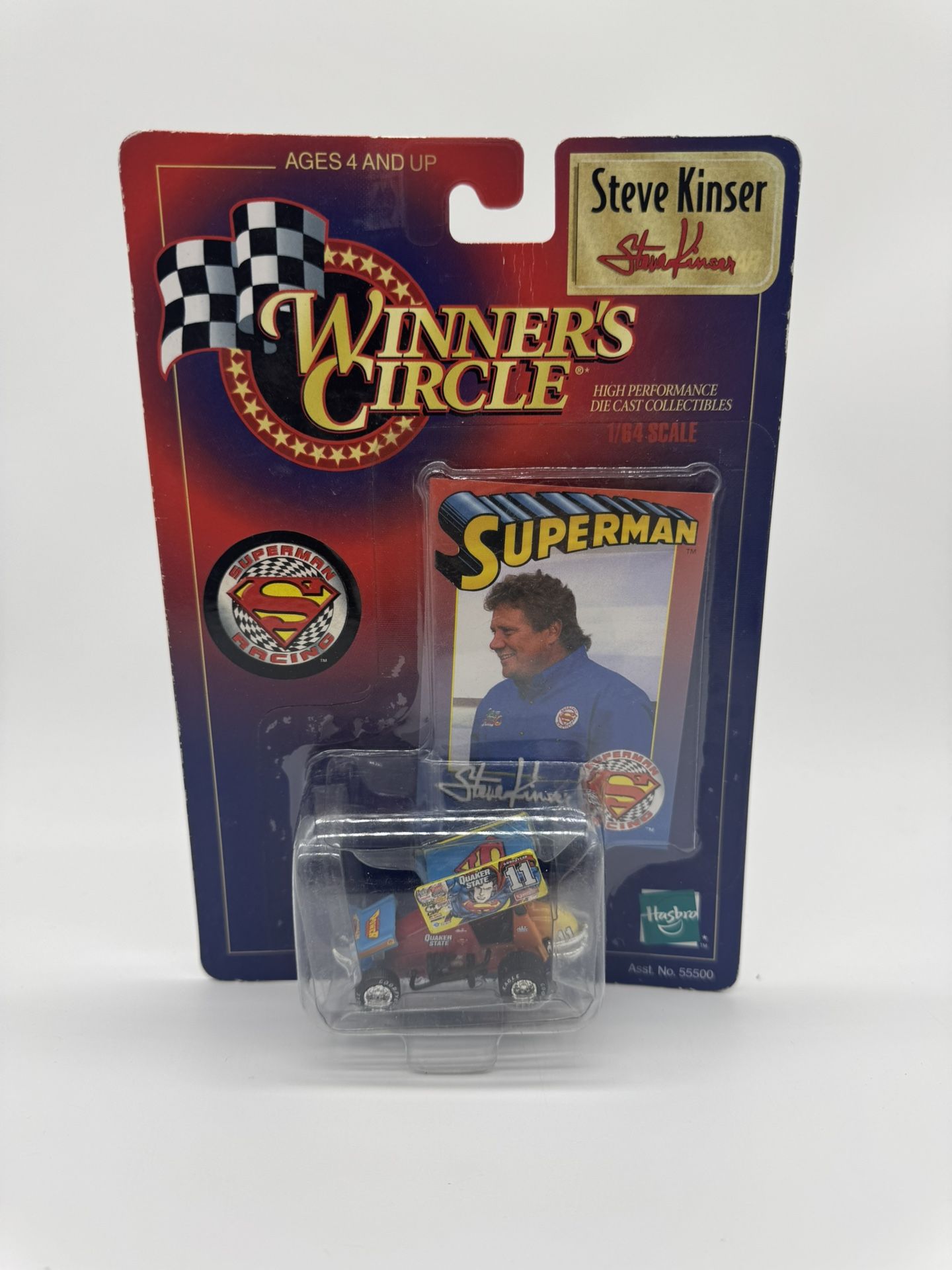 Winners Circle 1:64 NASCAR Steve Kinser Midget Sprint WOW Superman (RARE) The product is a Racing Champions die-cast NASCAR Steve Kinser 1:64 scale m