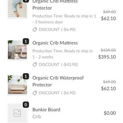 Avocado Reversible Mattress, Cover, And Protector. 