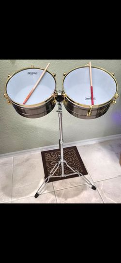 Latin Percussion LP Matador 14/15-inch Timbales w/stand