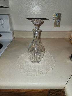 This Item Is A BACCARAT MESSENA Whiskey Or Wine Crystal  Decanter  From France