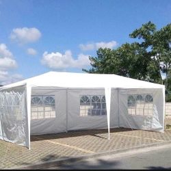 10x20 Canopy with 6 Sidewalls and Windows, Outdoor Instant Canopy Tent for Events 🥳