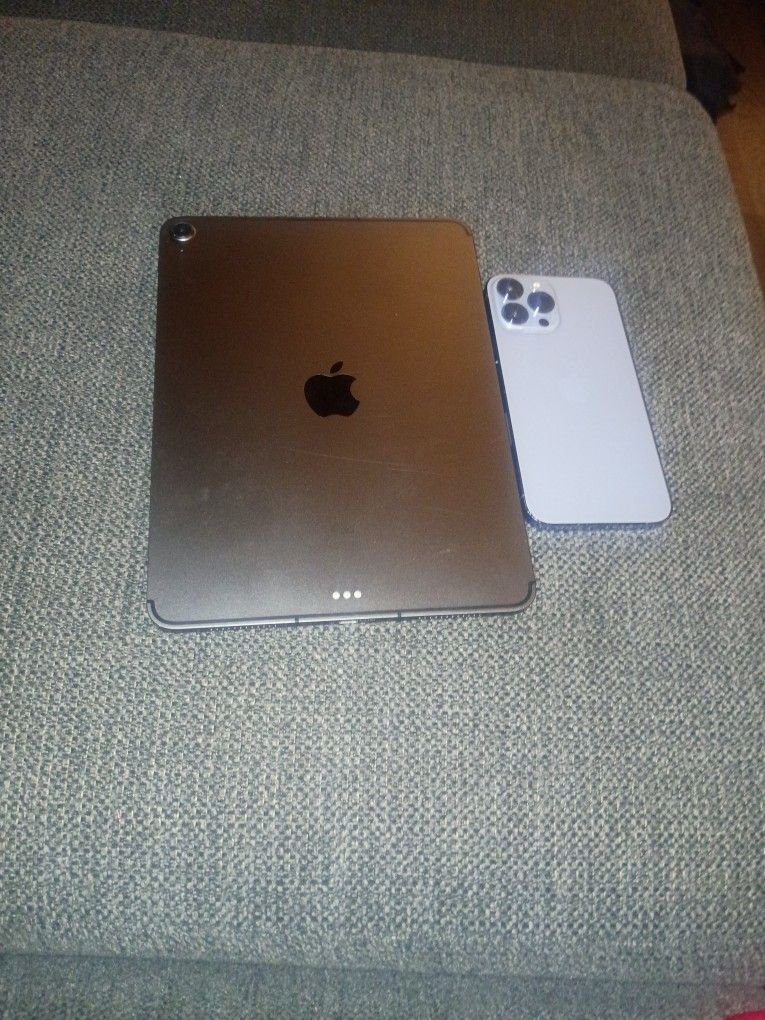 They're All In Good Condition The Tablet Is 11.0 Screen And The iPhone Is iPhone Pro Max