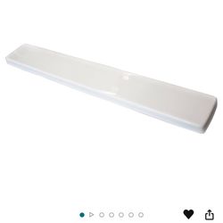 Solid White side splash 