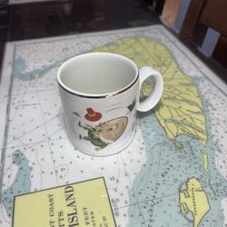 Vintage Arklow Ireland, Humpty Dumpty ironstone children’s mug