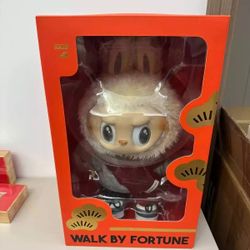 100% Genuine POPMART MART LABUBU WALK BY FORTUNE Collectible Model Toys New Hot
