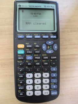 Texas Instruments TI-83 Plus Scientific Graphing Calculator