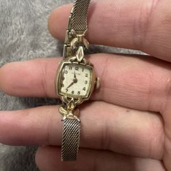 Ladies Hamilton Watch Gold Plated