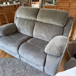 Luxury Grey Living Room Set