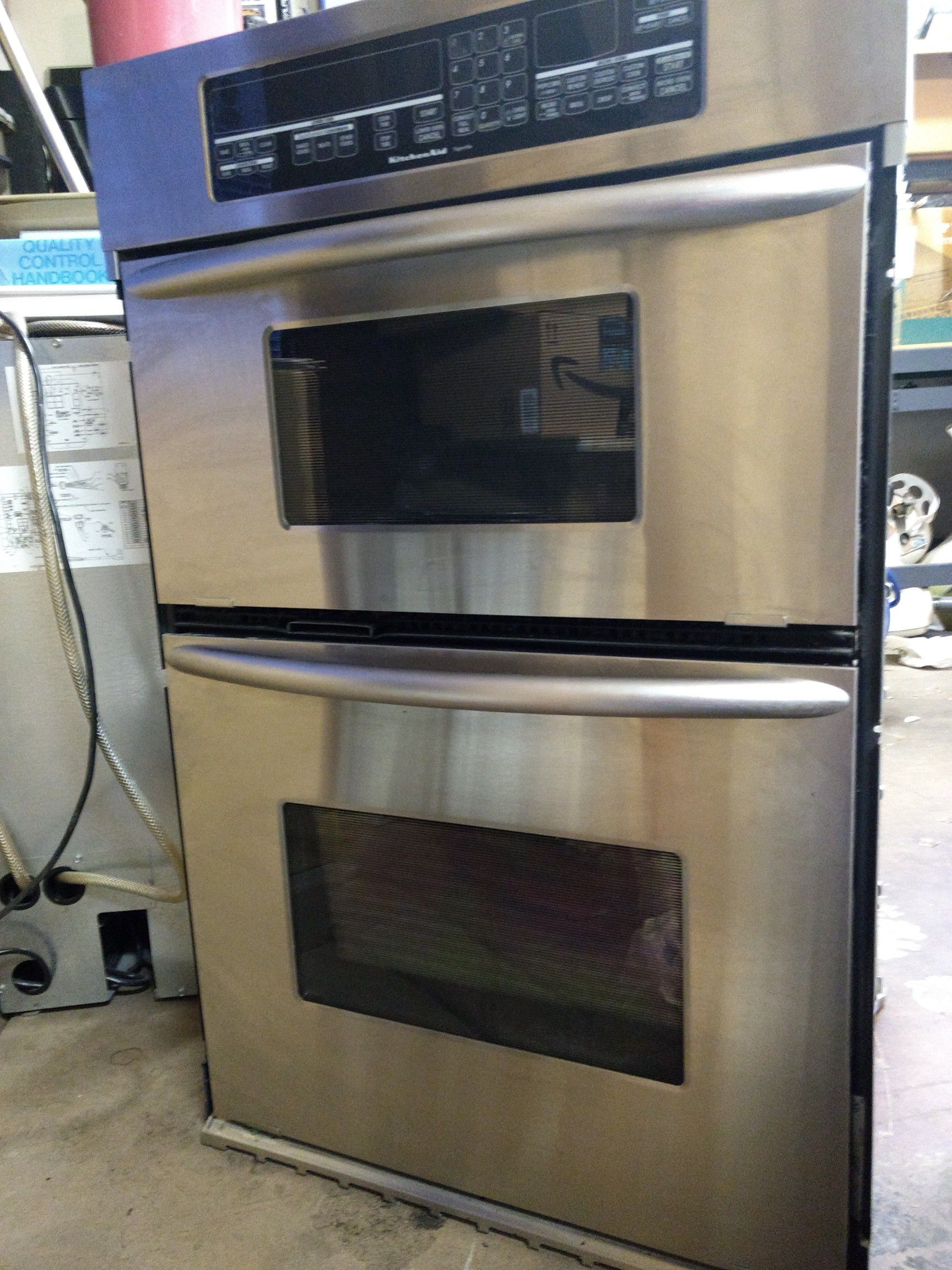 KitchenAid Superba Wall Oven and Microwave COMBO 27"