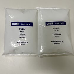 Free Gel Ice Packs  (10)