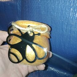 Hand Crafted Resin Honey Pot