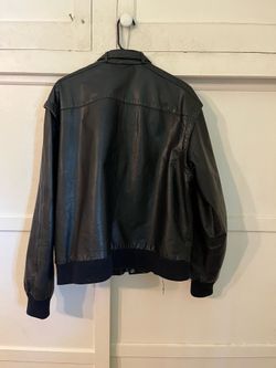 Men’s vintage leather jacket