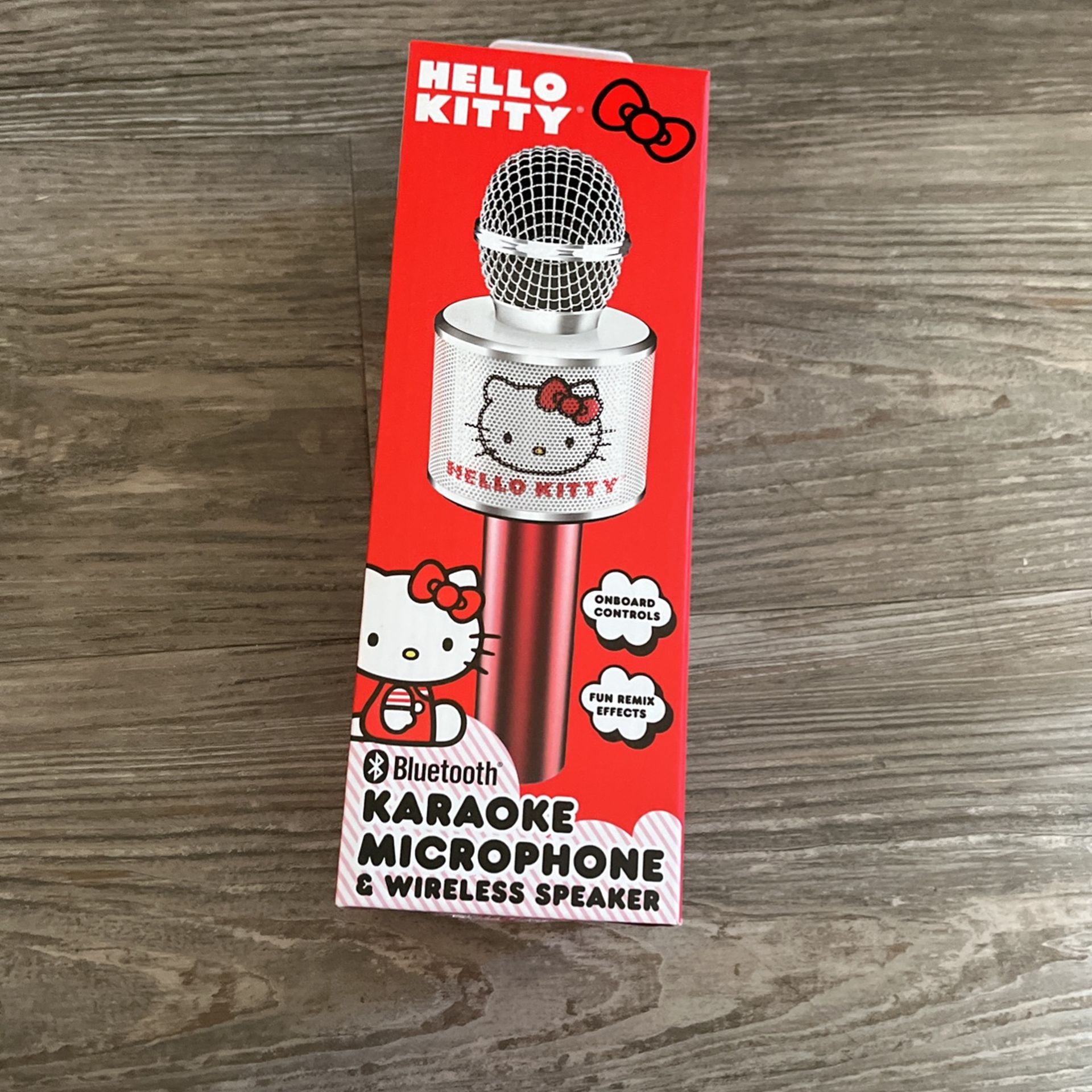 Bluetooth hello Kitty microphone wireless speaker