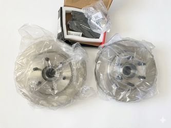 Ford F150 /Lincoln Mark LT Front Rotors+Pads