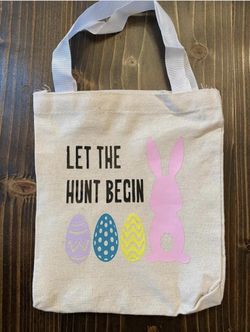 Adorable Custom Easter Bags For Easter Hunting 