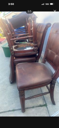 Wooden Chairs  Set Of 8