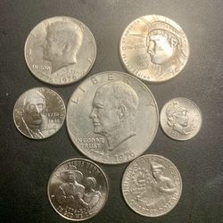 Bicentennial & Semiquincentennial Coins