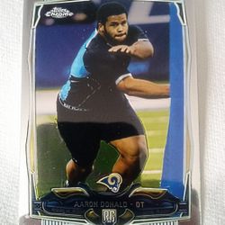 2014 Topps Chrome NFL Aaron Donald RC
