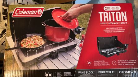 Coleman 2 burner propane stove
