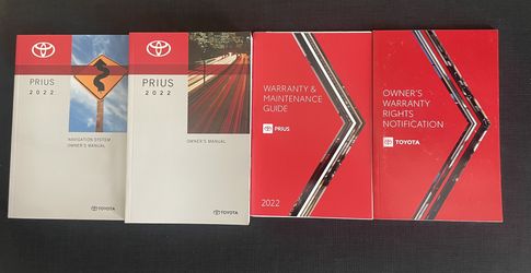 Prius Owners Manual 2022