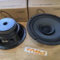 PRV 8FR250 8" Car Full range dual cone drivers