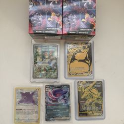 Pokémon Destined Rivals Qty 2 Plus Cards!